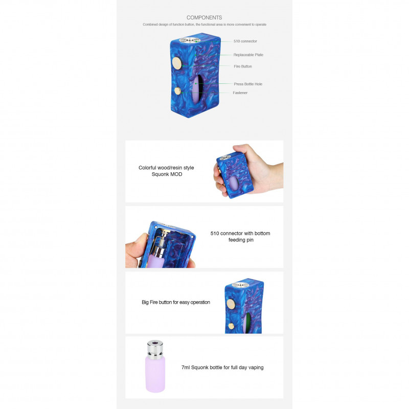 Box BF X drip Squonk