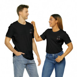 T-shirt à manches courtes en jersey unisexe