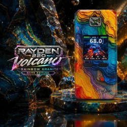 Mod Rayden 220 Volcano Rainbow Granite Rare Edition - BD Vape